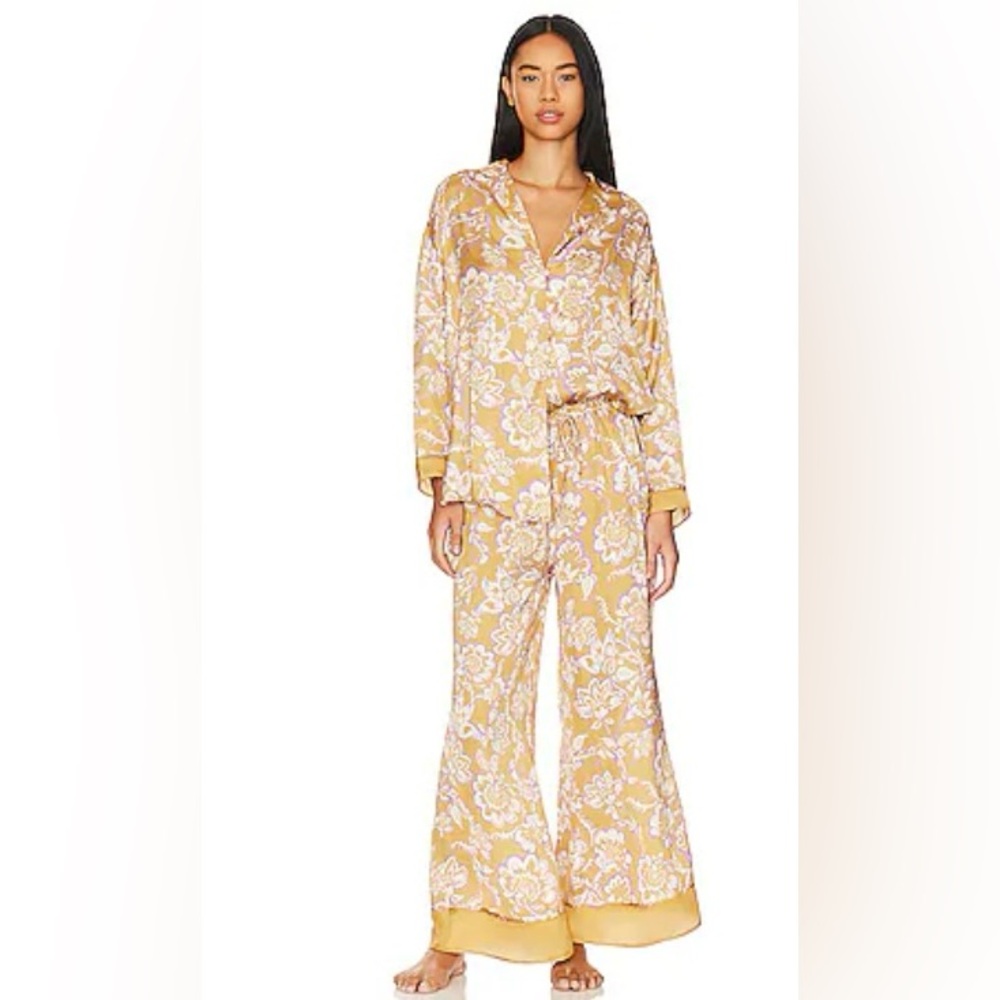 Free People Dreamy Days Floral Pajama Set